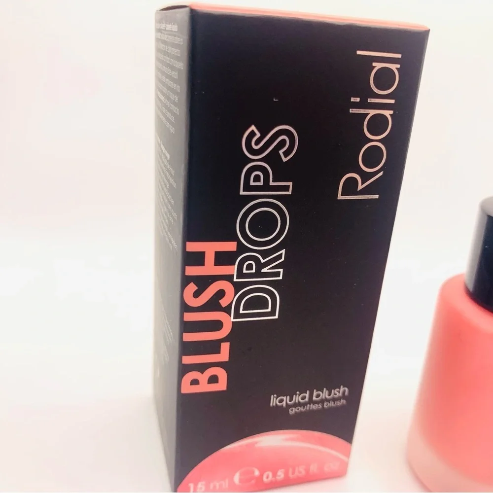 Rodial Blush Drops - Frosted Pink Liquid Blush New 15ml/ 0.5 fl oz